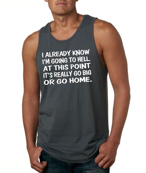 funny male tank tops|workout tank tops with sayings.